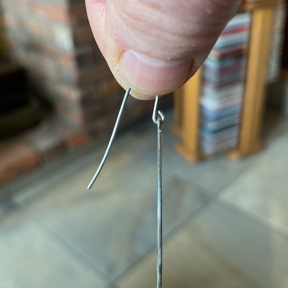 Robert Lee Morris RLM Large Sterling Silver Earrings - Picture 3 of 6